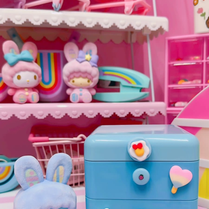 Cajonera kawaii colors