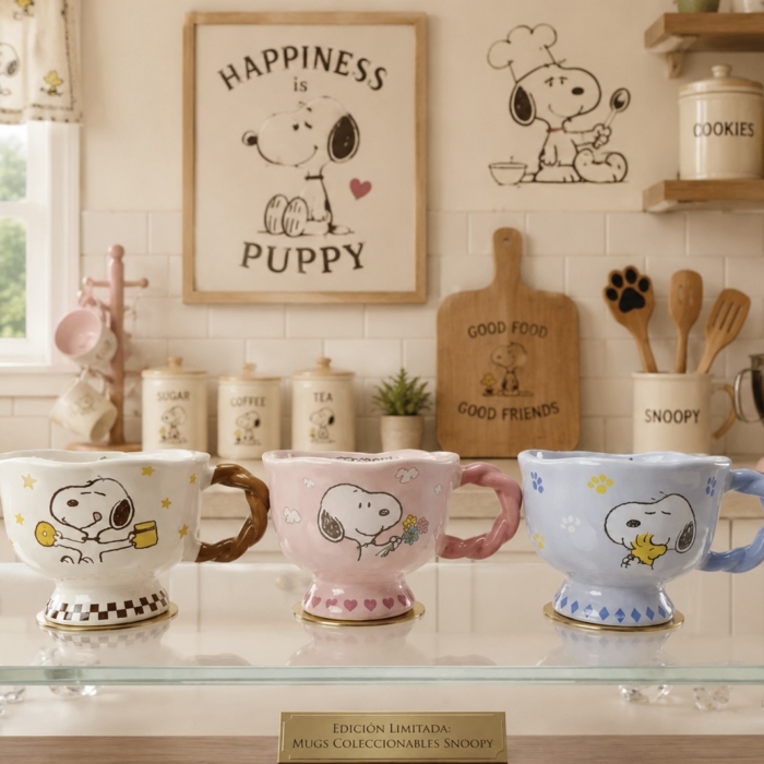 Mug 3D Chocolateros Snoopy.